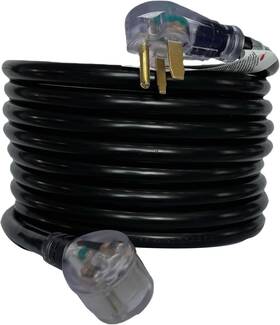 Ed-505r Everdevelop 25ft 220v 40amp Welder Extension Cord 8 Gauge Heavy Duty Nema 6-50p/r