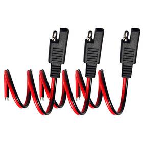 Faoyliye 761312312099 18awg Sae Connector Extension Cable 3pack Plug 2 Pin Sing
