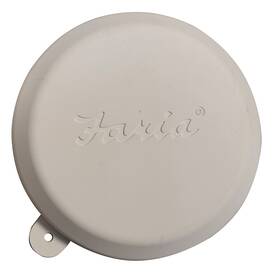 F91402-3 Faria Beede 4 Inch Gauge Weather Cover - White 3-pack