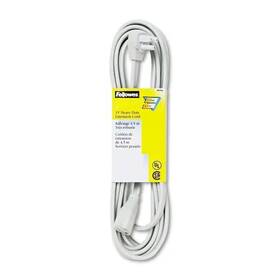 99596 Fellowes Mfg Co. 15ft 15a Indoor Heavy-duty Extension Cord - Gray New