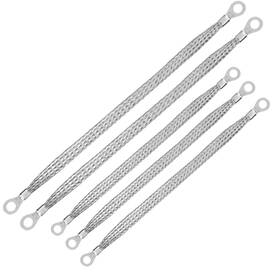 Ga-403-qcjddl-5p Gabrella 5 Pcs Ground Strap Automotive 10 Inch X 1/2 And 13 Engine Universal Aut