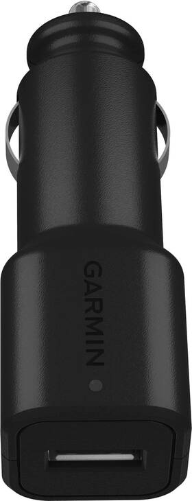 010-13199-04 Garmin - Usb-c Vehicle Power Cable With 12 Volt Adapter Black