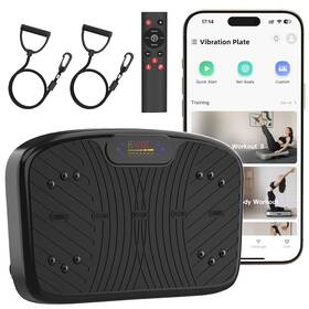 Rc-cfm-v71 Gdcoo Black-app Vibration Plate Exercise Machine Vibrating Platform For Lymp... Fast Ship