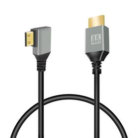 Lh-787 Gelrhonr 8k Mini Hdtv To Cable 1.6ft Male 48gbps Black