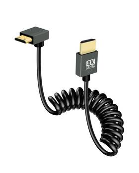 Lh-849 Gelrhonr Mini Hdtv To Coiled Cable Ultra Thin 2.1 Version