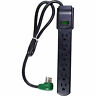 Gg-16103msbk Gogreen Power Surge Protector Joules Black Lot Of 815333016372