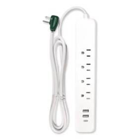 Ggpgg1462usbc Go Green Power 4 Ft. Cord Length Surge Protector With Thre
