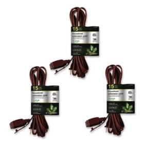 Ggpgg248153 Go Green Power 15 Ft. Household Extension Cord Brown