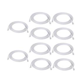 Ws-dtf10ft-10 Gocuces T5 T8 Extension Cords 10ft Lamp Connecting Wires 3-prong Power Cabl... Fast Ship