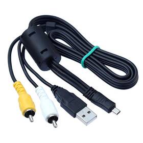Uc-e6 Gonoloway Replacement Camera Mini 8pin Usb Data Cable With Video Av Rca Dual Mult