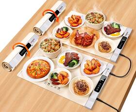 Bdgwm0102wh01us Gracenal Warming Mat For Food 2 Pack Electric Tray Buff