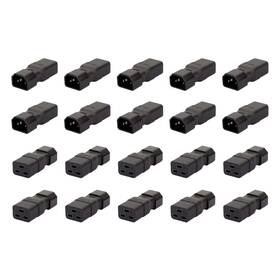 Greendracaena 703818814691 Dracaena.io 20 Pack Pdu Ups Power Iec Male C14 To Female C19 Adapter Conn