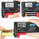 Hde-n07 Hde Universal Digital Battery Tester For Aa Aaa C D 9v And Mini Cell Batteries 797734235302