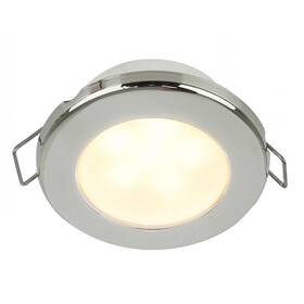 958109621 Hella Marine Euroled 75 3 Inch Round Spring Mount Down Light - Warm White Led Sta