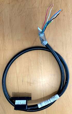 225082-mx Herman Miller 225082.mx 8 Wire Power Feed Whip Model A1322.06e Cable