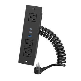 Cc-03-02 Hezi Drawer Outlet Kit With 65w Usb C Fast Charging Station Recessed Power O