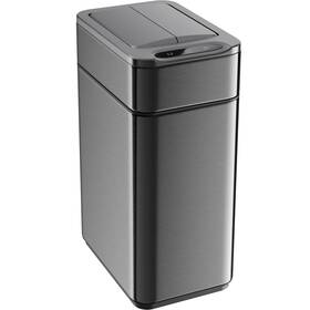 Hme0083 Homelabs 2.4 Gallon Touchless Sensor Trash Can Automatic Retractable Butterf