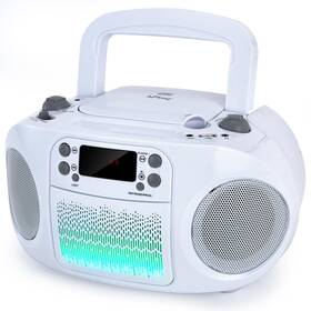 Gc09-w Hplay Gc09 Kids Boombox Cd Player Bluetooth Connectivity For Smartphones A
