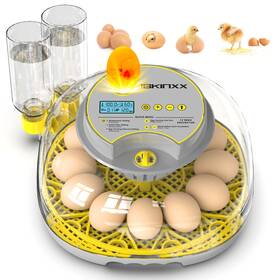 Ibkinxx 607606285994 Incubator For Hatching Eggs-12 Egg Capacity Automatic Turner Temperatur