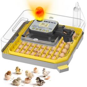 Dln-48 Ibkinxx Incubator For Hatching Eggs-48 Egg Capacity 2026 Newly Upraded Auto Turn
