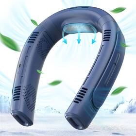 Pa-tc05 Icebirds Portable Air Conditioner Neck Fan Semiconductor Cooling Bl... Fast Ship