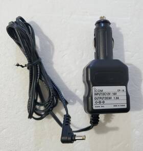 Cp-18 Icom Cigarette Lighter Car Adatper Power Cable 6v 1.5a Output - Ham Radio