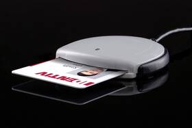 Scr3310v2gsa Identiv Scm Microsystems Scr3310 Usb Smart Card Reader