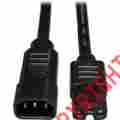 Iec-320-c14 P018-002 Tripp Lite Heavy Duty Computer Power Cord 16a 14awg To Iec-320-c 037332182555
