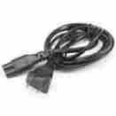 Iec60320 Lot 100 2-prong Power Cord Cable Nema 1-15-p Connector To C7 Coupler