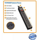 Ikoy4vgo9j Tripp Lite Surge Protector Power Strip Cord Joules 109197650125