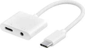 Insignia 600603321436 Insignia- Usb-c To 3.5 Mm Audio Adapter With Charging - White