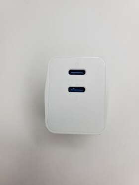 Ns-mw335c2w22 Insignia 35w Dual Port Usb-c Travel Wall Charger For Apple Iphone 15 14 13 12 11