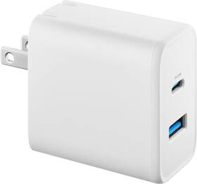 Ns-wall32w1c1aw Insignia Insignia- 32w 2-port Wall Charger With 1 Usb-c And Usb Port For Smartphones