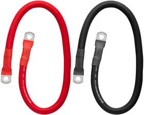 Installgear 850004617083 1/0 Gauge 2ft Ofc Battery Power Inverter Cables 2ct Red/black - Bat