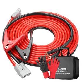 9840309 Isinflash Heavy Duty Jumper Cables 1/0 Gauge 1500amp 20 Feet Booster Batter... Fast Ship