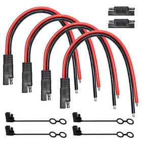 Jkm-wtz-011 Jinkaiming Sae Connector Tinned Copper Extension Cable 30cm 10awg With Cover Polarity Ad