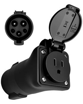 Evapymj0709 Jufwko J1772 To Nema 5-15 Plug Adapter For E-bike Scooter One Wheel