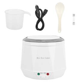 Junluckignfp95s4t0 Junlucki 1.6 L Mini Rice Cooker - 12v Electric Food Steamer Household Multi P