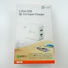 2.4jup20 Jup20 Port Quick Charge Usb Ac Power Adapter White 847626001734