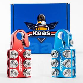 Btc001 Kaas Battery Terminal Connectors Colored Anode Top Post Te... Fast Ship
