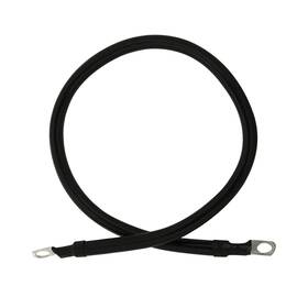 K82005ic-fba Kedakeji Single Black 2 Foot Awg Battery Cable Negative Only 5/16 Inch Lugs