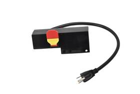 5-15p Kedu Hy75 Power Strip 2 Outlet 15a 125v Black Safety Switch Nema