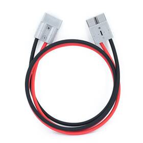 Rh-sg-50a-gy-cable-xgdx Keisnoaja 50 Amp Anderson Connector 8 Awg Cable 1m 600v Double Head Grey Battery Quick