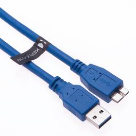P-cb-3.0-microb-100-blue Keple P-cb-3.0-microb-100-blue/3 Usb Micro-b Cable For Lacie Porsche Design Slim Pft9230 Rugged Mini