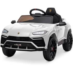 060-rot-22l-wh Kidzone 1 Ride On Car 12v Lamborghini Urus Kids Electric Vehicle Toy With Parent R