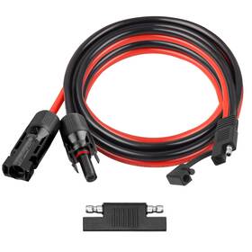 Kimbluth 706531222378 Sae Extension Cable 5ft 10awg Quick Disconnect Wire Connector Battery Cha