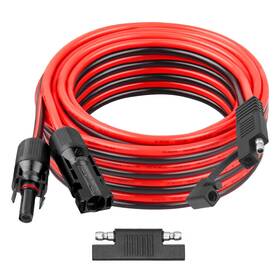 Kimbluth 706531222439 Sae Extension Cable 20ft 10awg Quick Disconnect Wire Connector Battery Ch