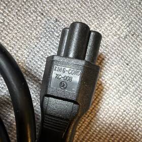 Kc-008 King-cord 6ft Black Power Cable C5 Female To Nema 5-15p