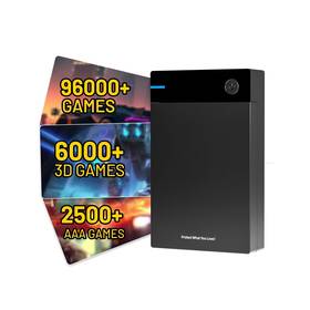 12tb Kinhank 732124388558 Retro Game Hard Drive With 96000 Games Gaming External Dri
