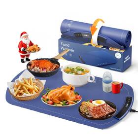 Ks-29604kwb0-blue Kismile Warming Mat For Food 26ftftx16ftft Mats Countertop War